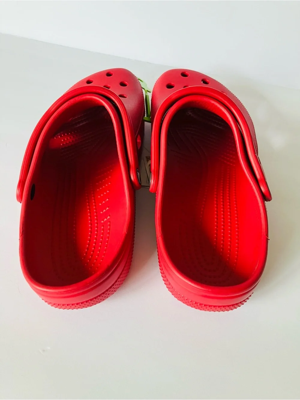 Crocs Men's Adult Classic Clogs Slip-On Sandals Red Lightweight~US Size 13 New